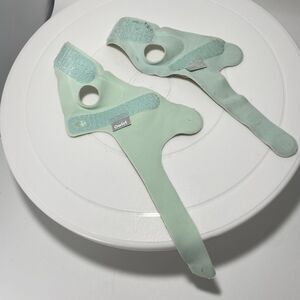 Owlet Dream Sock Green Left Foot Straps Sz 1 & Sz 2 Replacement Used